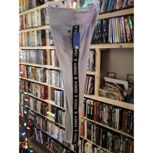 K-Swiss Women's Capri Workout Leggings Cropped Running Gym & Yoga Pants XS BAG50